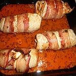 recette Escalopes de dinde roulées au cheedar et lard