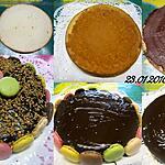 recette Gâteau crème moka.aux macarons.