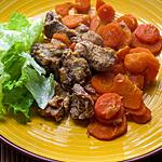 recette Porc à l'orange, aux épices et aux carottes