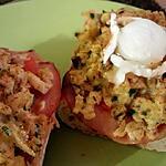 recette ~ Tartines oeufs brouillés bacon ~
