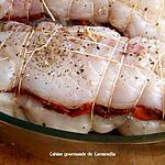 recette Dos de cabillaud au chorizo