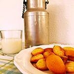 recette Mini madeleines glacées au citron de C. Michalak