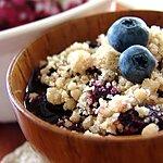 garniture : recette Croustade aux bleuets