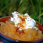 recette Compote de pommes et orange au sumac