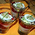 Verrines : recette Verrines à la betterave et tofu