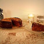 recette Gâteau de crêpes chocolat praliné