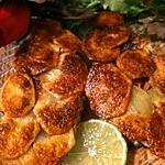 recette FILETS  DE  ROUGET  EN  ECAILLES  D'OR