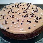 recette Gâteau chocolat & meringue café