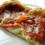 Fromage : recette Tarte feuilletée au pesto et fromage