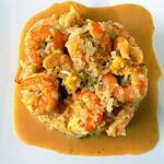 recette Risotto de crevettes dukan