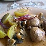 recette sop-l'y-laisse de dinde aux champignons