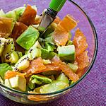 recette Verrine de kiwi, avocat et truite fumée