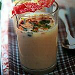 Basilic : recette CREME  DE  COCOS  AU  LARD  FUME