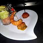 recette Trio d'entrées pour la st valentin