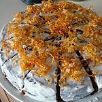 recette Gâteau marbré orange-chocolat