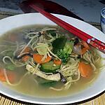 recette Soupe de nouille chinoise