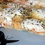 recette Pizza au saumon fumé