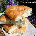 gruyère : recette Fougasse Provençale