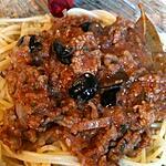 Basilic : recette MA  SAUCE  BOLO