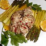 recette Cervelle de veau aux asperges vertes
