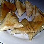 recette Samoussas a la ricotta & saumon fumé
