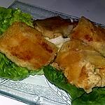 recette Croustillant au thon et a la ricotta