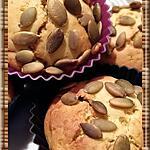 recette Muffins à la citrouille
