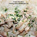 recette Fraise de Veau à la Crème