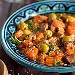recette tajine d'agneau au potiron,olives et miel