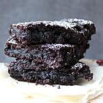 recette Brownies aux haricots rouges et piment d'Espelette (sans gluten, option vegan)