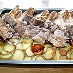 recette Carré de Porc aux pommes de terre et Tomates confites