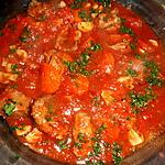 recette Sauté de veau marengo
