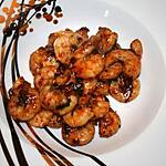 recette crevettes sautées au sésame