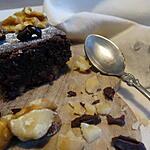 recette Moelleux chocolat noix sans sucre et sans gluten.