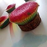 recette Quatre quart individuels Arc en Ciel