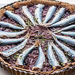 recette Tarte au blé noir oignons et sardines