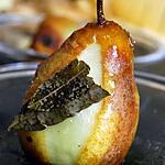 recette Poires confites à la verveine