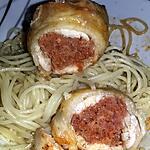 recette Ballotins de poulet au chorizo