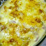 recette gratin d'endive,champignons et jambon