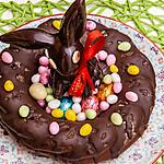 recette Couronne de Pâques au chocolat