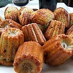 madeleines : recette Madeleine à la liqueur de baies de sureau noir