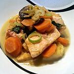 recette Blanquette de poissons safranée