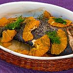 recette Daurade au four à l'orange et au fenouil