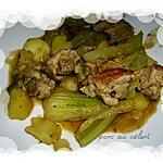 recette porc au céleri