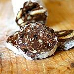 Raisins secs : recette Saucisson en chocolat