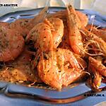 recette Crevettes au pastis
