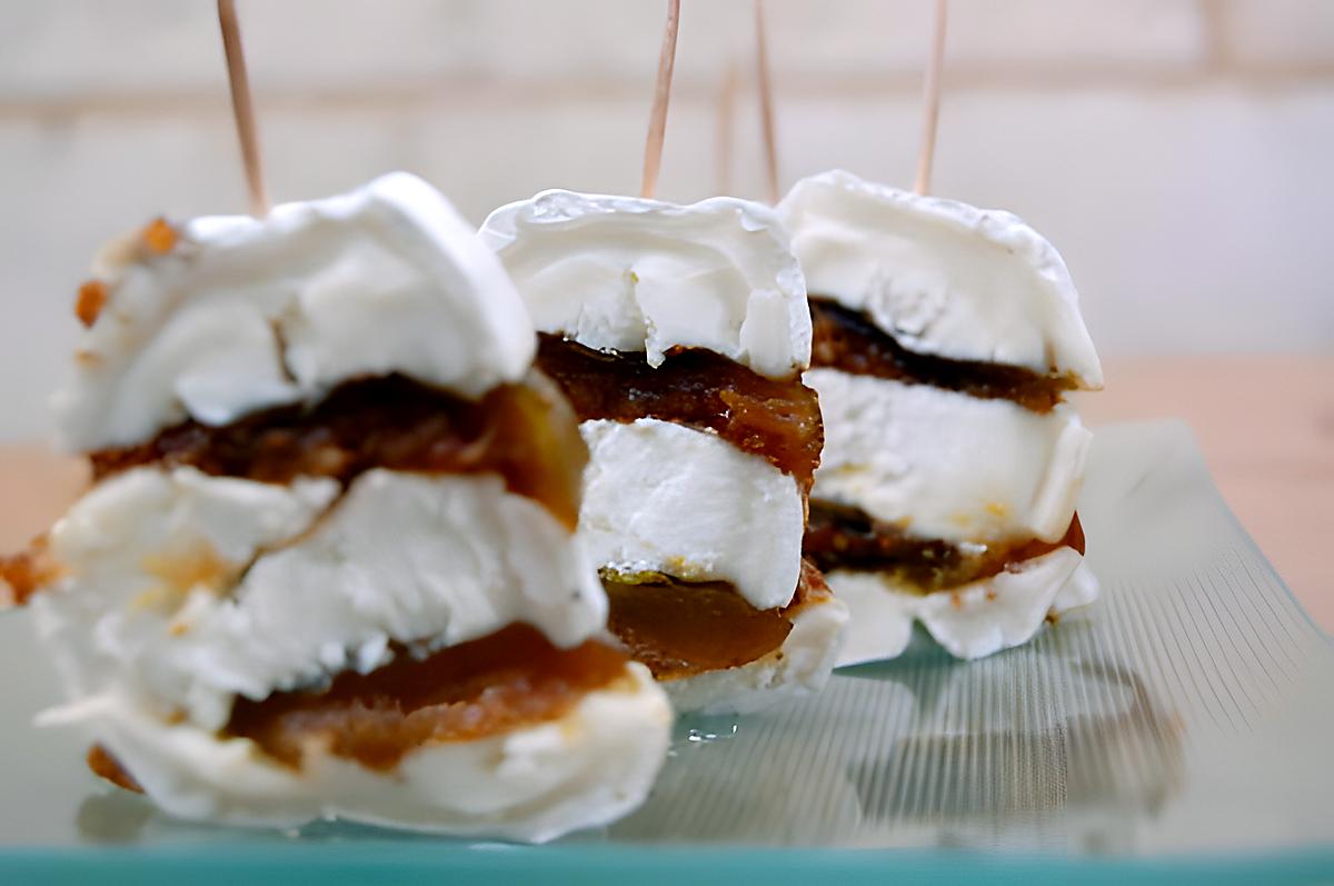 recette Sucettes figues & chèvres