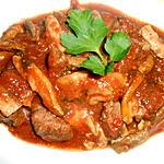 recette RAGOUT DE SANGLIER AUX CEPES ET POLENTA