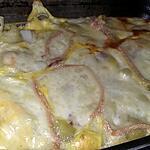 recette Omelette au four gratiné à la raclette