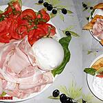 recette ASSIETTE DU SOIR A L'ITALIENNE